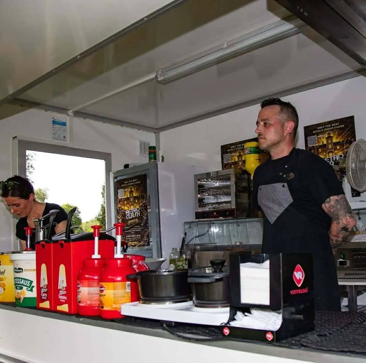 Claeze's Frietje op locatie